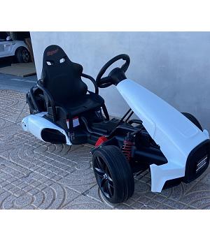Kart eléctrico infantil color blanco Go-Kart CH9939 (SIN RC) - LE5737
